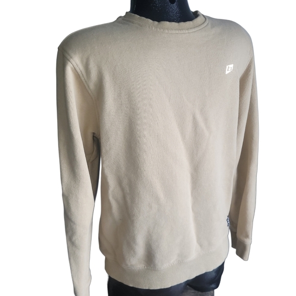 Blend Tan Colored Crew Neck Sweatshirt L - Picture 3 of 5